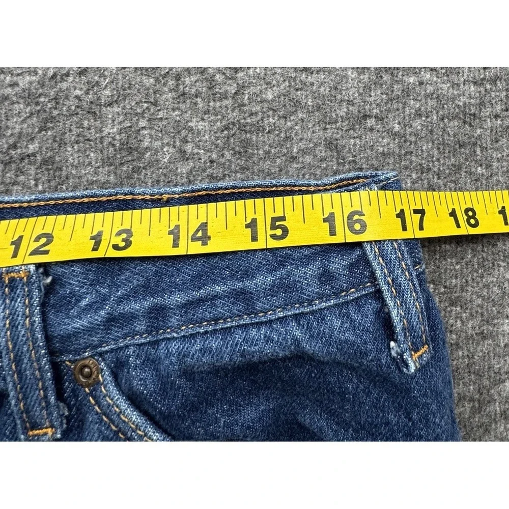 Dickies Jeans Flannel Lined‎ Relaxed Straight Jeans Mens Sz 34x30 Lumberjack